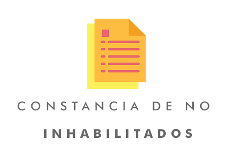 Constancia de No Inhabilitados