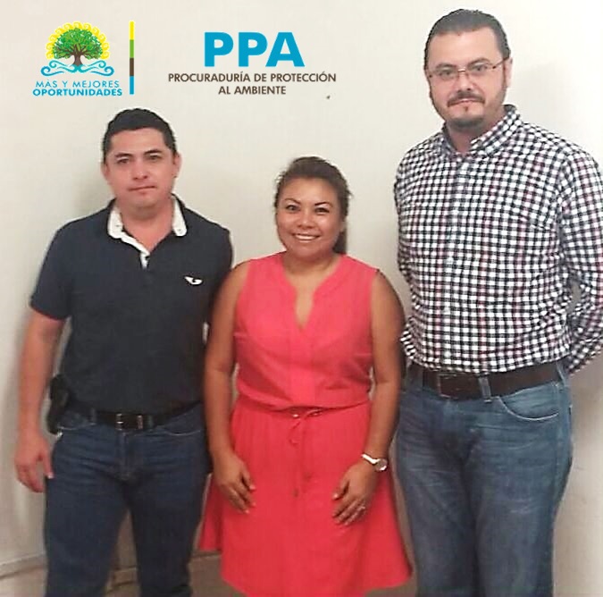 REUNION DE TRABAJO EN LA PROCURADURIA DE PROTECCION AL AMBIENTE