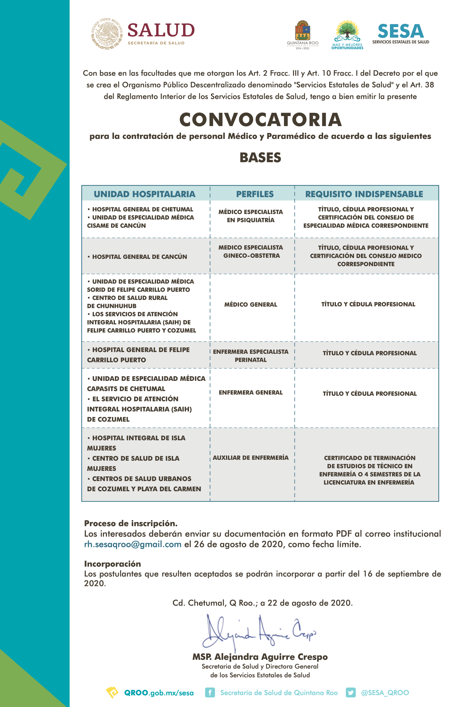 Convocatoria