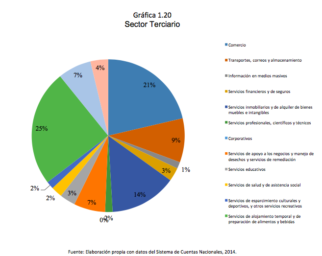 Gráfica 1.20 Sector Terciario