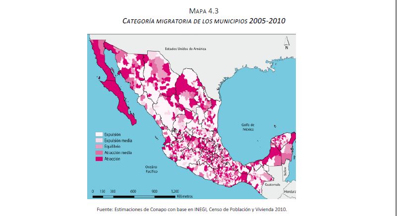 mapa categoria migratoria 