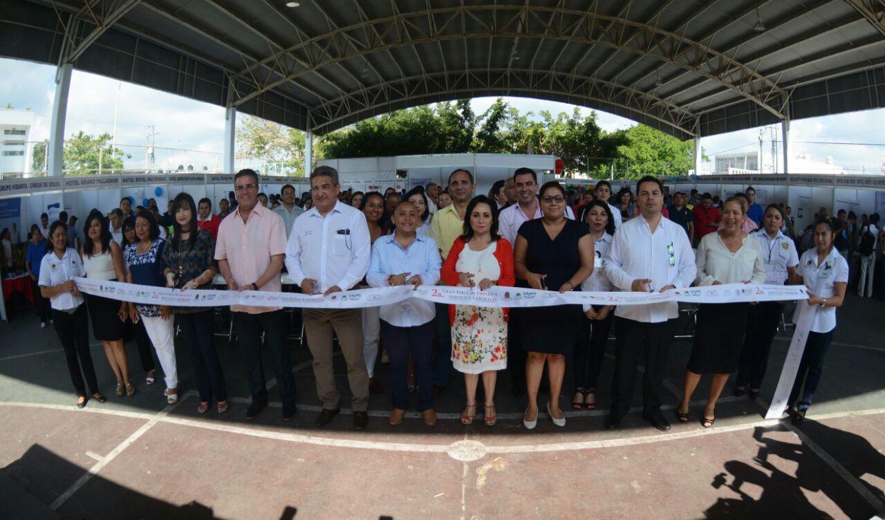 Inauguran Feria de Empleo en Playa del Carmen