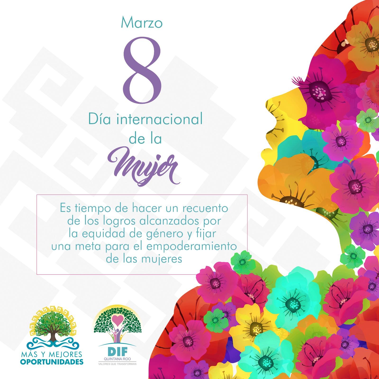 Para conmemorar el Día Internacional de la Mujer, las mujeres de Quintana Roo nos ponemos de pie, tomamos la palabra y pasamos a los hechos.