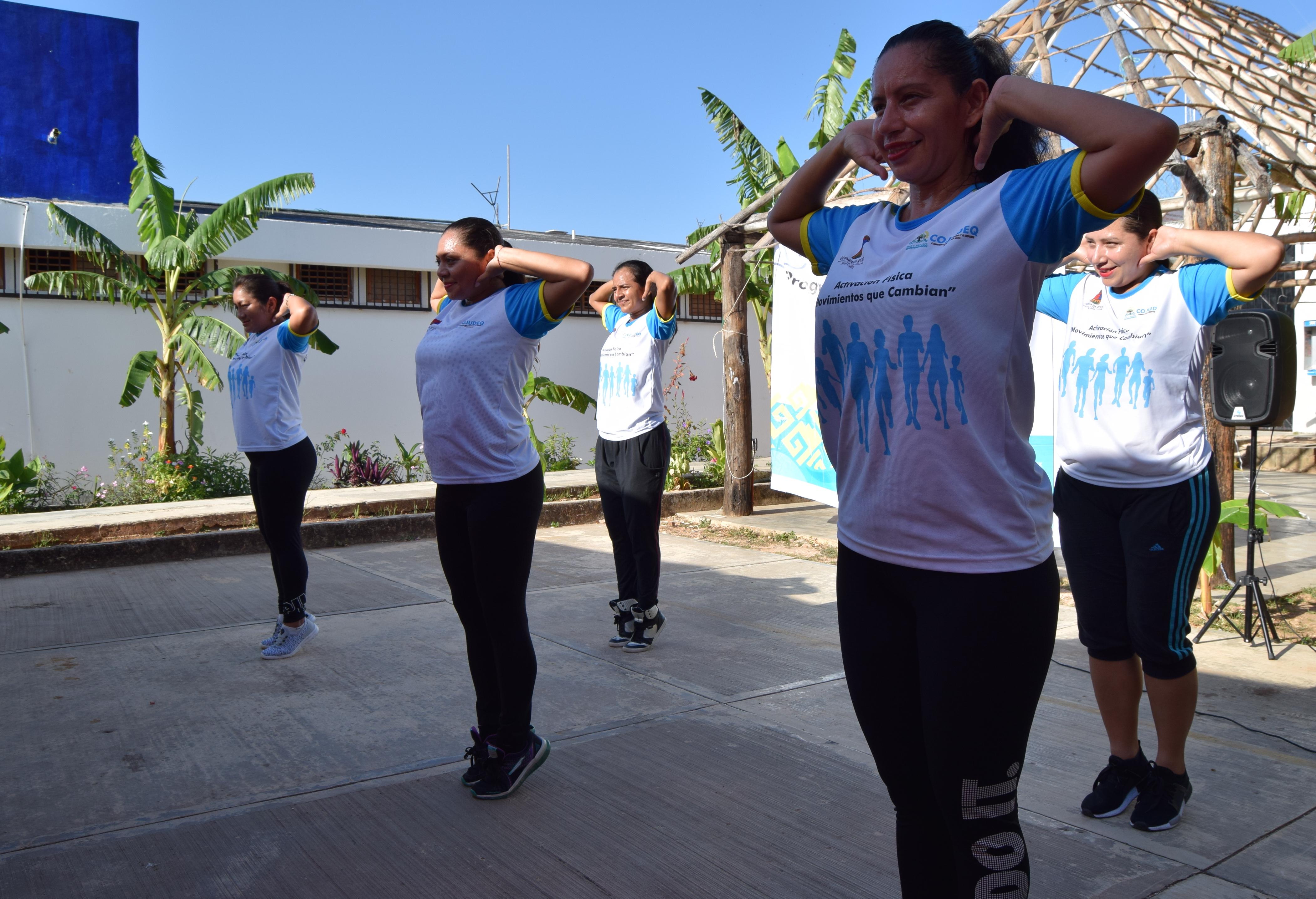 ACTIVACIÓN FÍSICA A MUJERES DEL CENTRO DE READAPTACIÓN SOCIAL