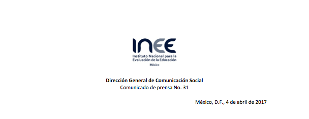 INEE inició hoy a nivel nacional la aplicación de Planea  en los grados terminales de la educación media superior