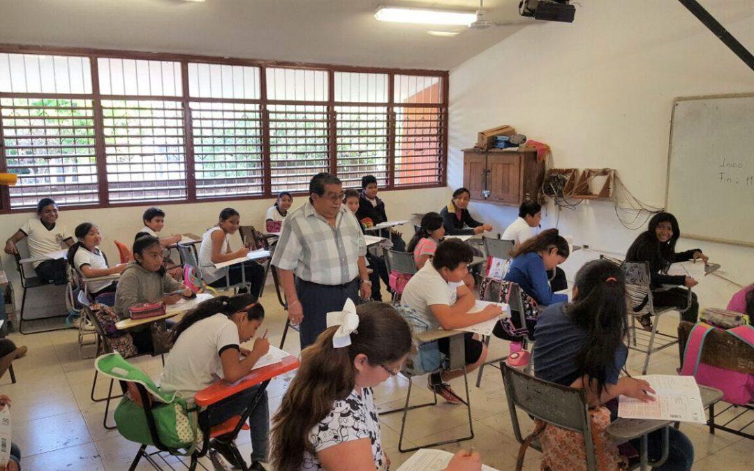 Regresan 435 mil alumnos a escuelas protegidas