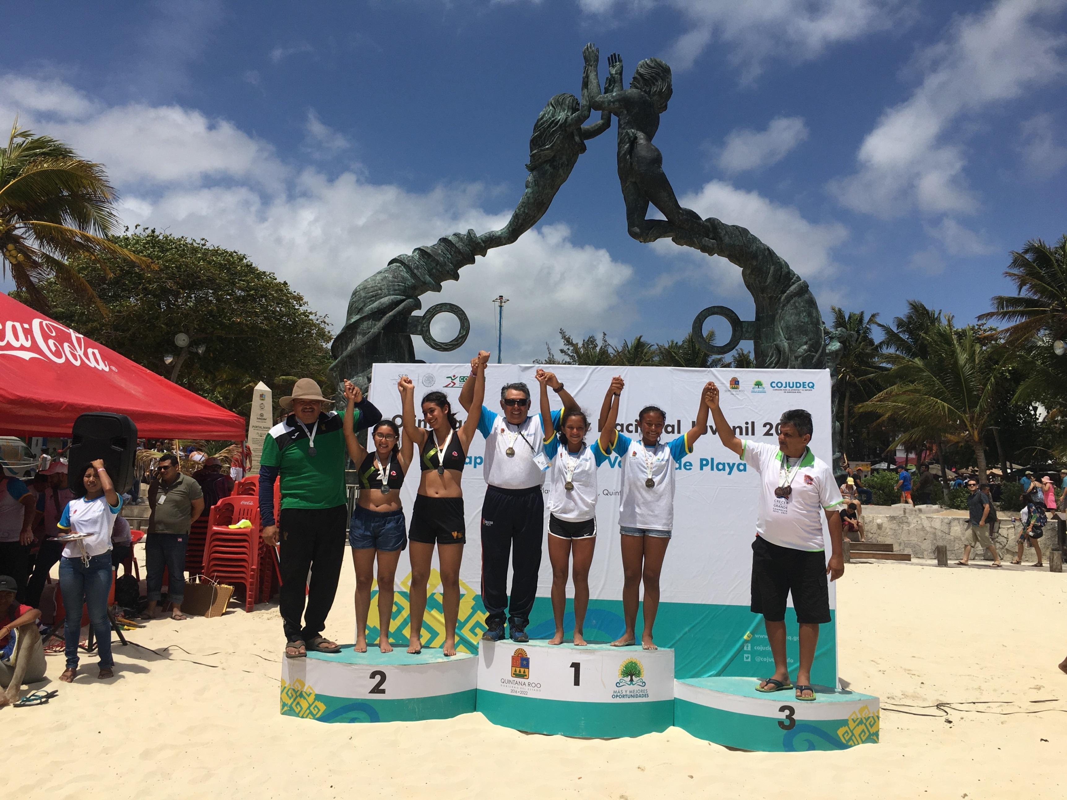 VOLEIBOL DE PLAYA EN LA OLIMPIADA NACIONAL 2017