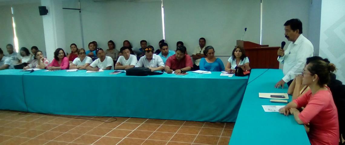 Organizan taller de capacitación para aplicadores del examen de admisión en bachillerato