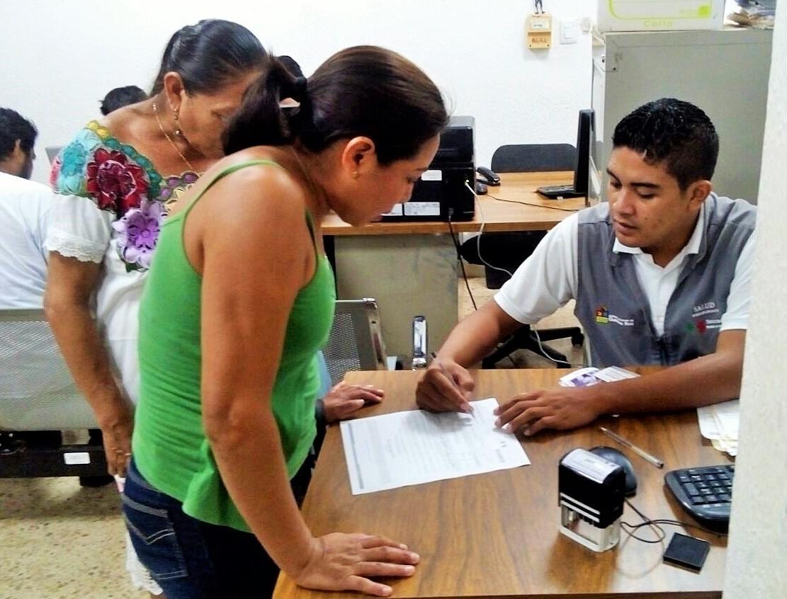 Continua con éxito la afiliación al Seguro Popular para beneficiarios Prospera que no cuentan con seguridad social en Quintana Roo