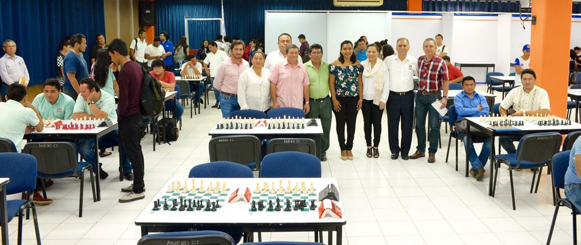 Inaugura titular de la SEyC el Primer Circuito de Ajedrez de Educación Superior