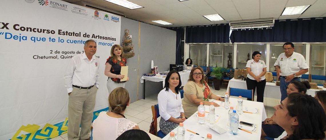 Realizan XX Concurso Estatal de Artesanías “Deja que te lo cuenten mis manos” 2017