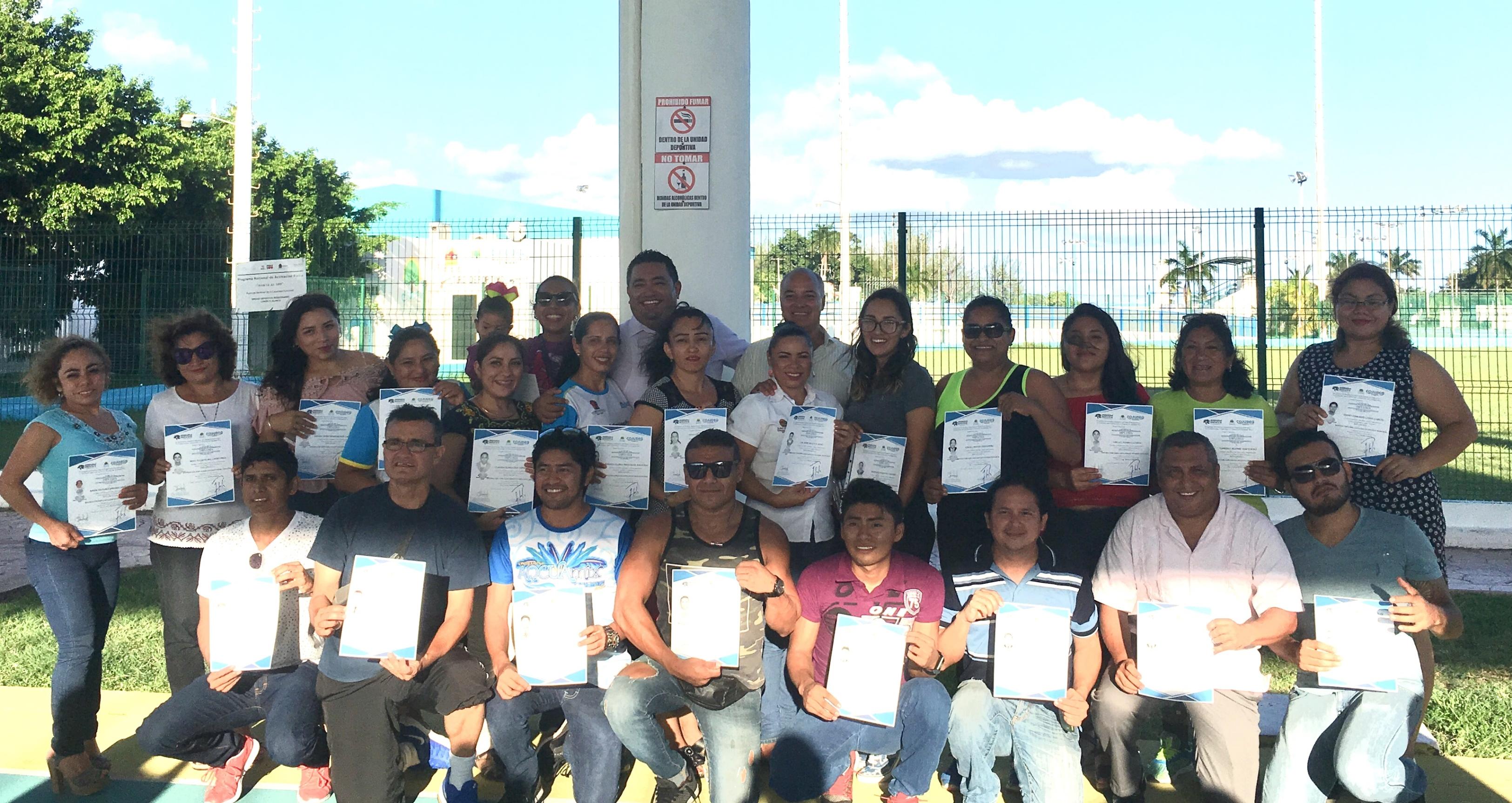 Concluye diplomado en Instructor Especializado en Fitness Integral