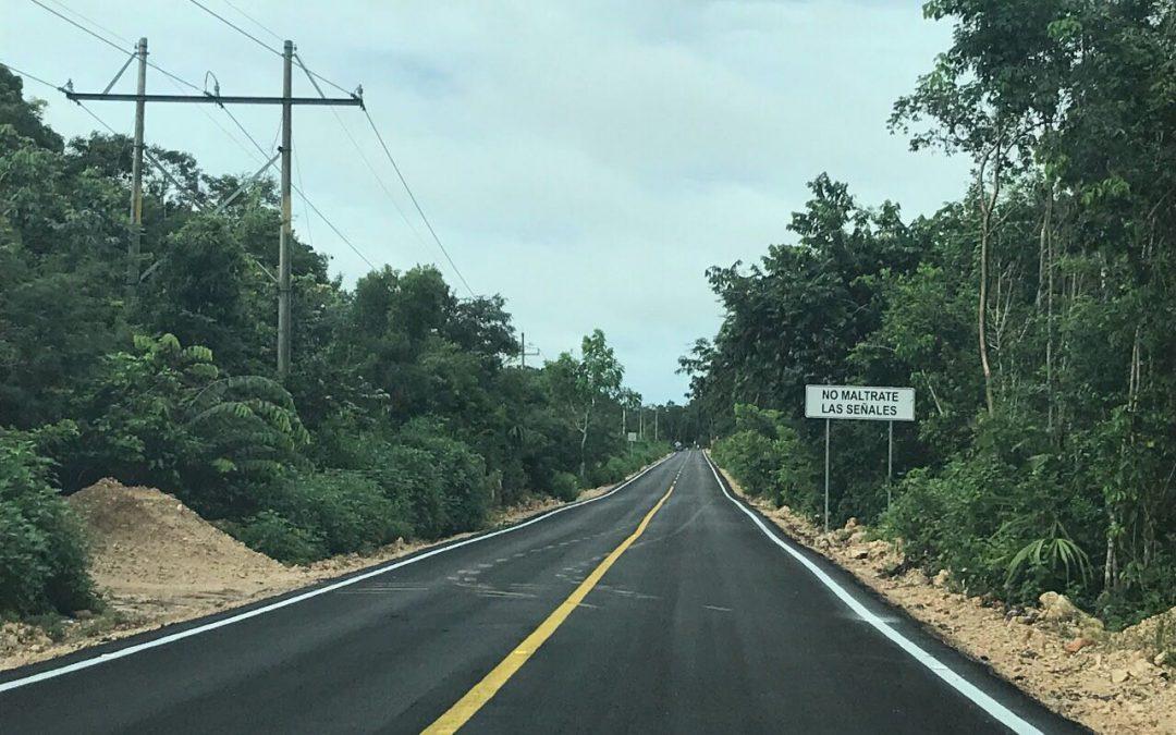 Con mejores vialidades se atiende la desigualdad en comunidades rurales en Quintana Roo