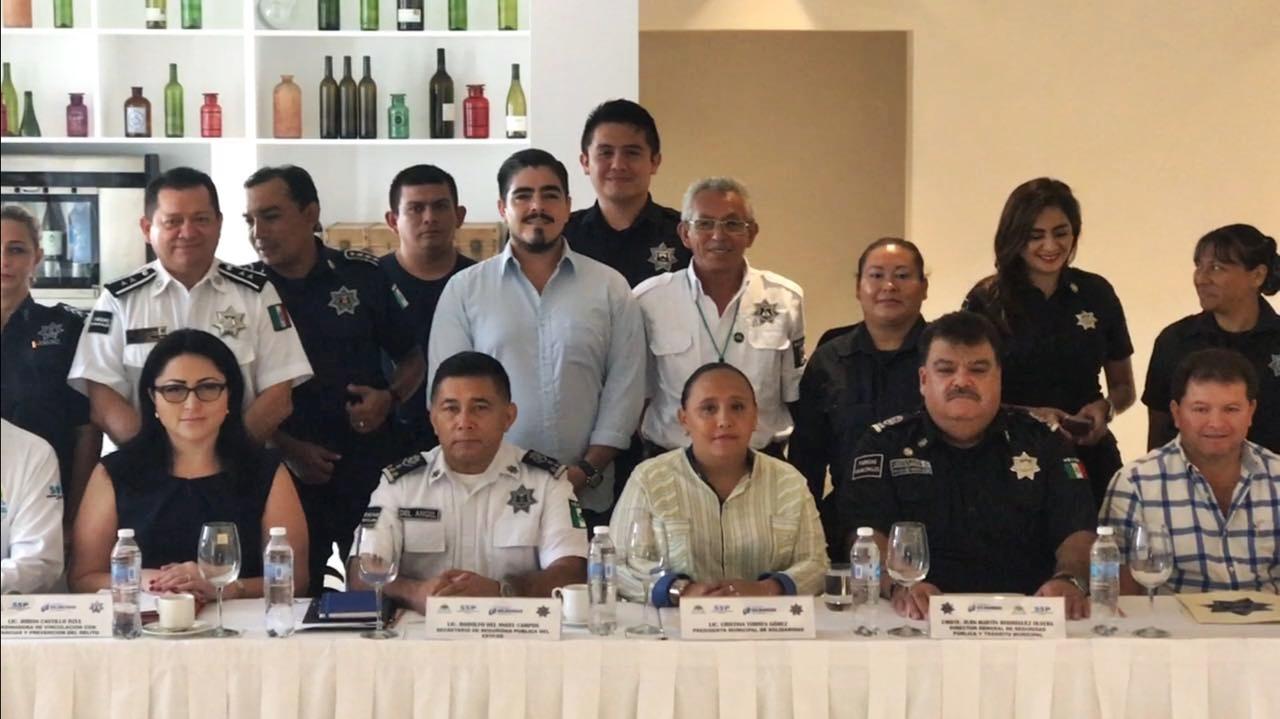 TRABAJO COORDINADO EN LA PREVENCIÓN DEL DELITO EN QUINTANA ROO