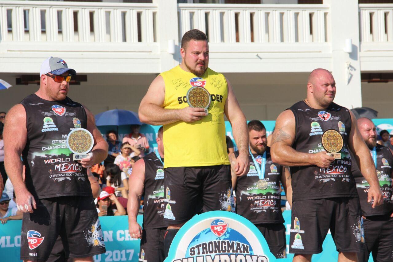 Nuevo campeón del mundo del “Strongman Champions League”