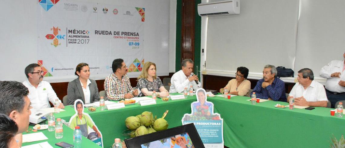 Acude Secretaría de Desarrollo Económico al lanzamiento de la Feria “México Agroalimentaria Food Show 2017”