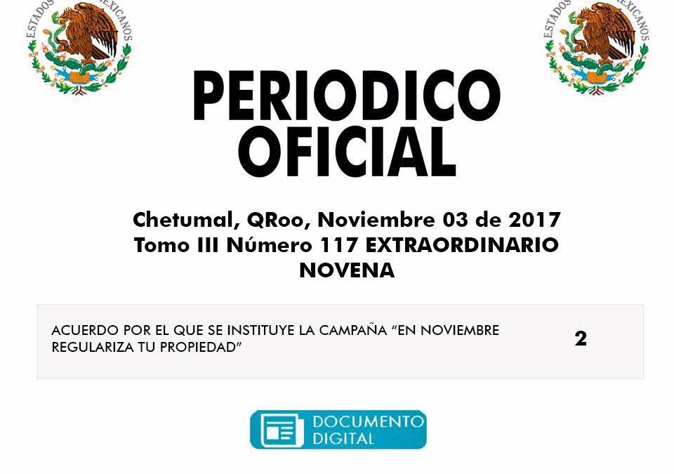 En Noviembre Regulariza Tu Propiedad