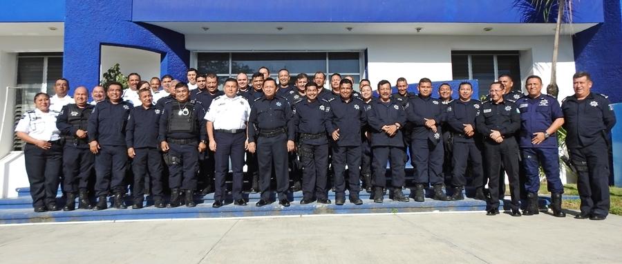 RECONOCE SECRETARIO, LABOR DE ELEMENTOS DE LA POLICÍA ESTATAL