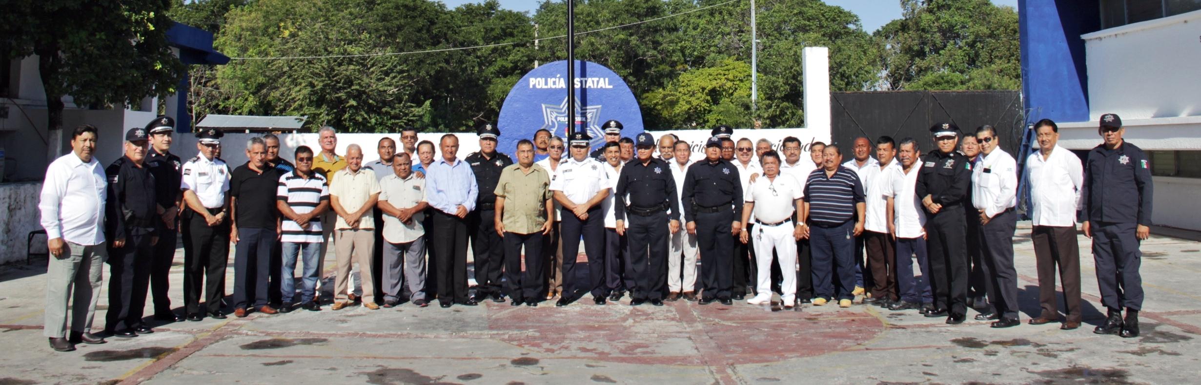 ORGULLO Y EXPERIENCIA EN JUBILADOS DE LA POLICÍA ESTATAL