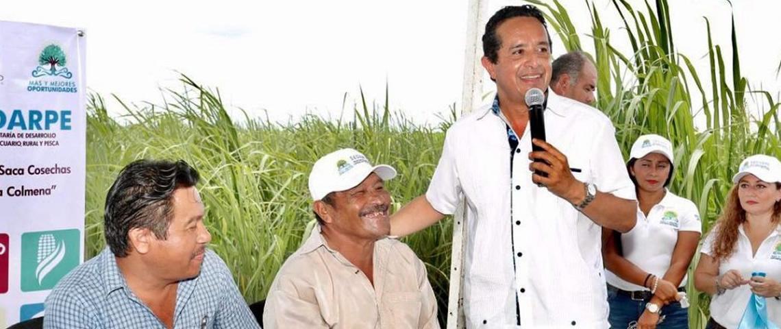 PARA QUE LAS FAMILIAS RURALES MEJOREN SU ECONOMÍA, EL APOYO AL CAMPO ES FUNDAMENTAL: CARLOS JOAQUÍN