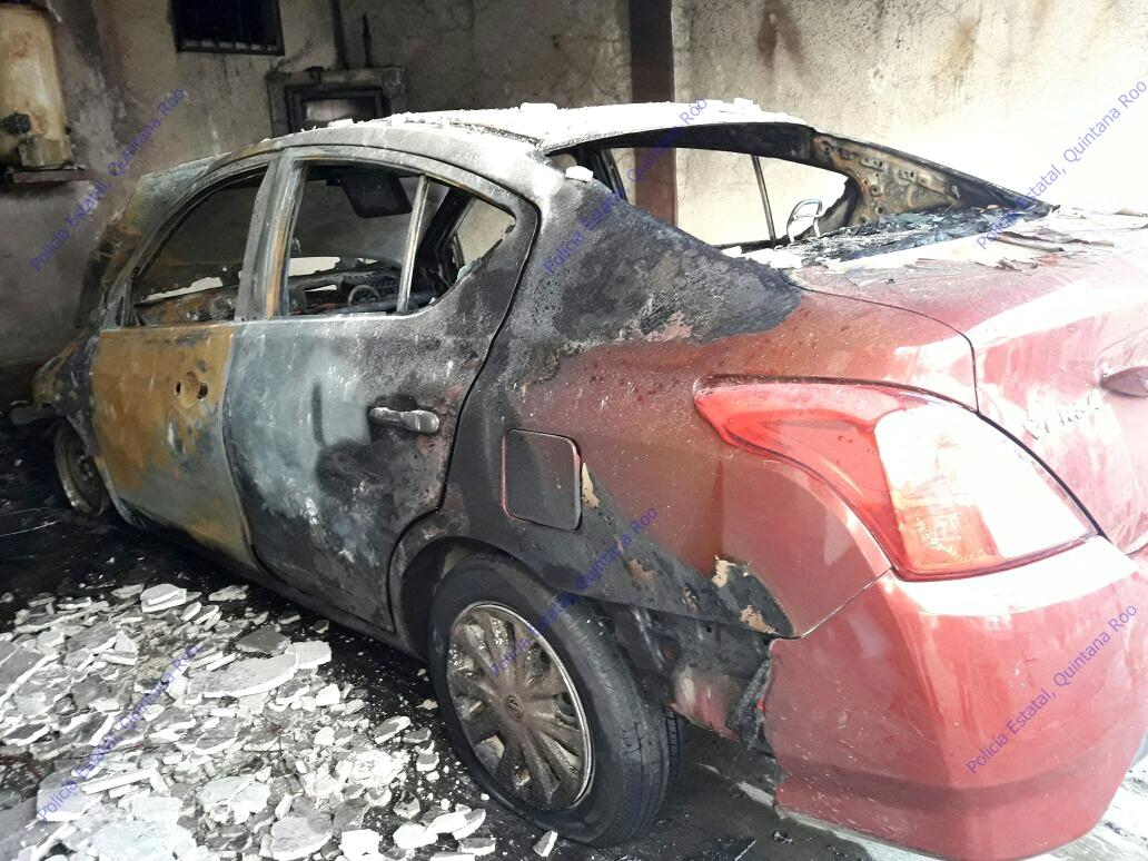 POLICÍA ESTATAL DETUVO A UN HOMBRE IMPLICADO EN EL INCENDIO DE UN AUTO