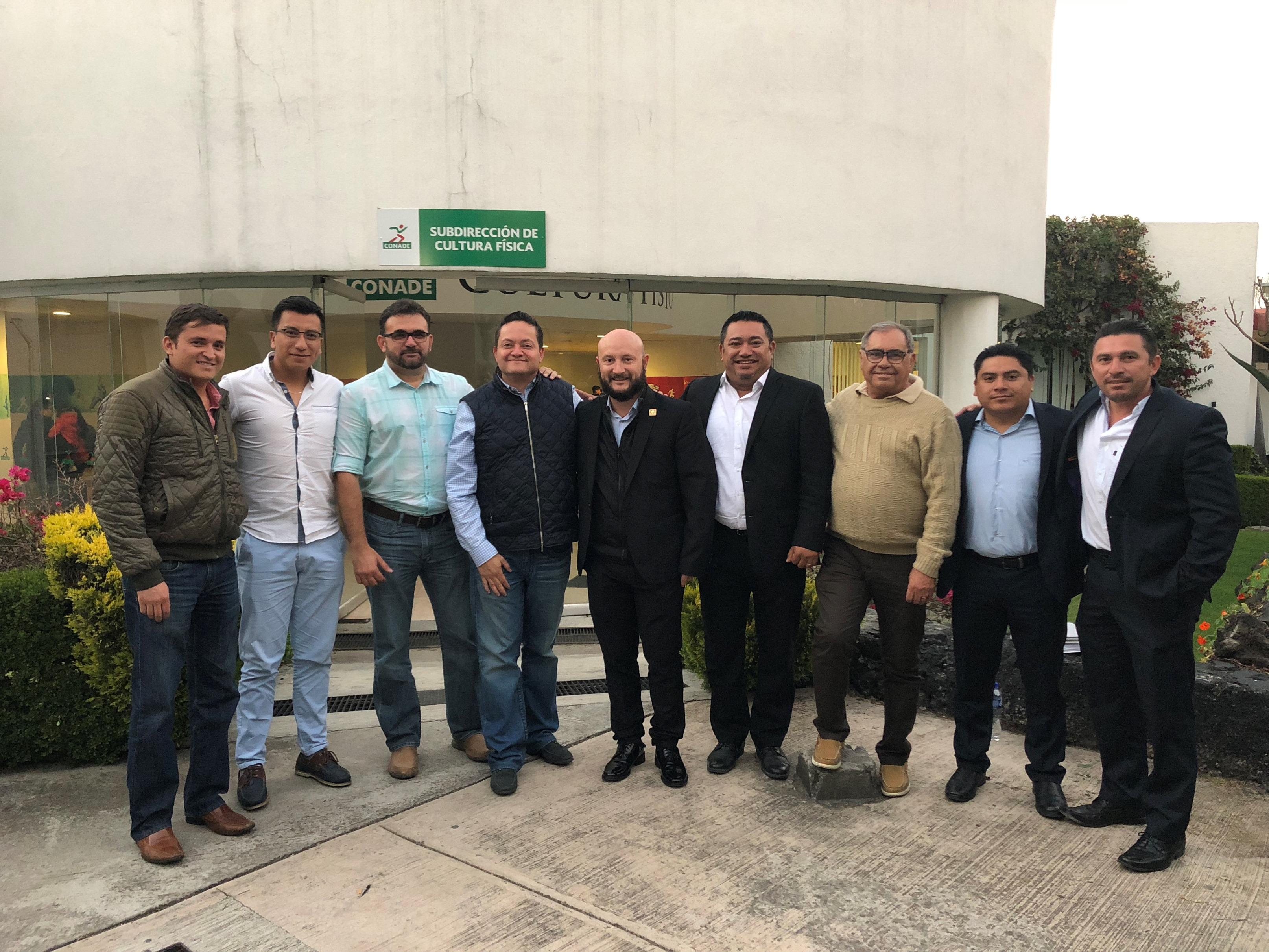 Titular de la COJUDEQ y equipo técnico se reunen con las Federaciones deportivas