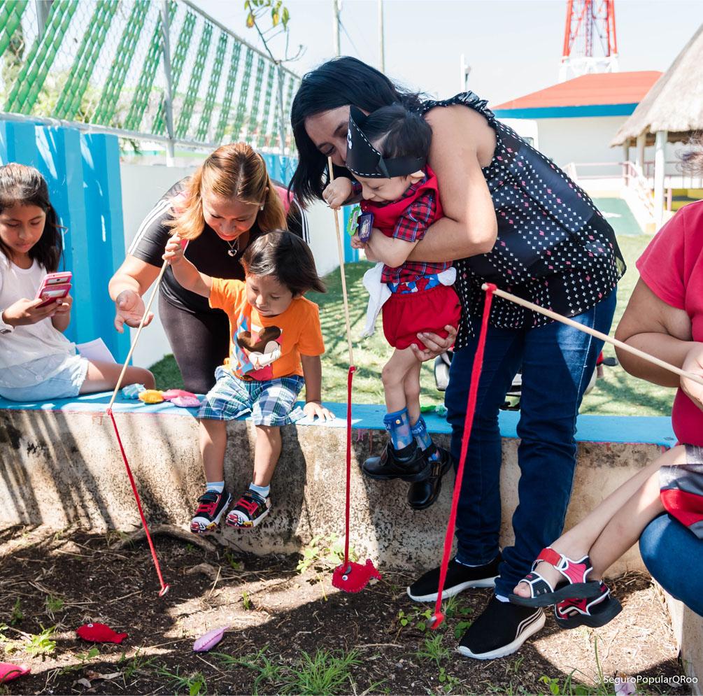 Atiende CEREDI más de dos mil acciones con niños quintanarroenses en su primer año 