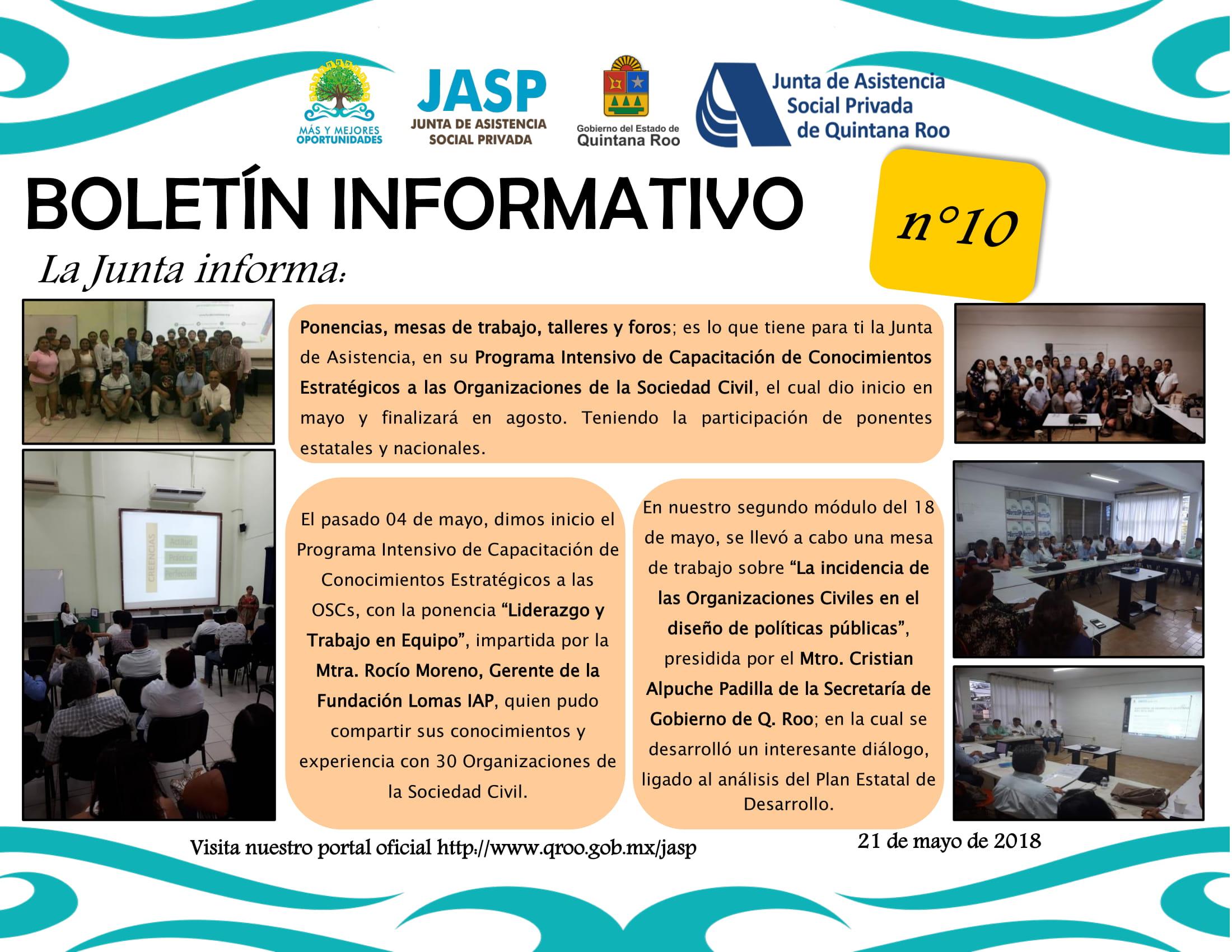 BOLETÍN INFORMATIVO 10