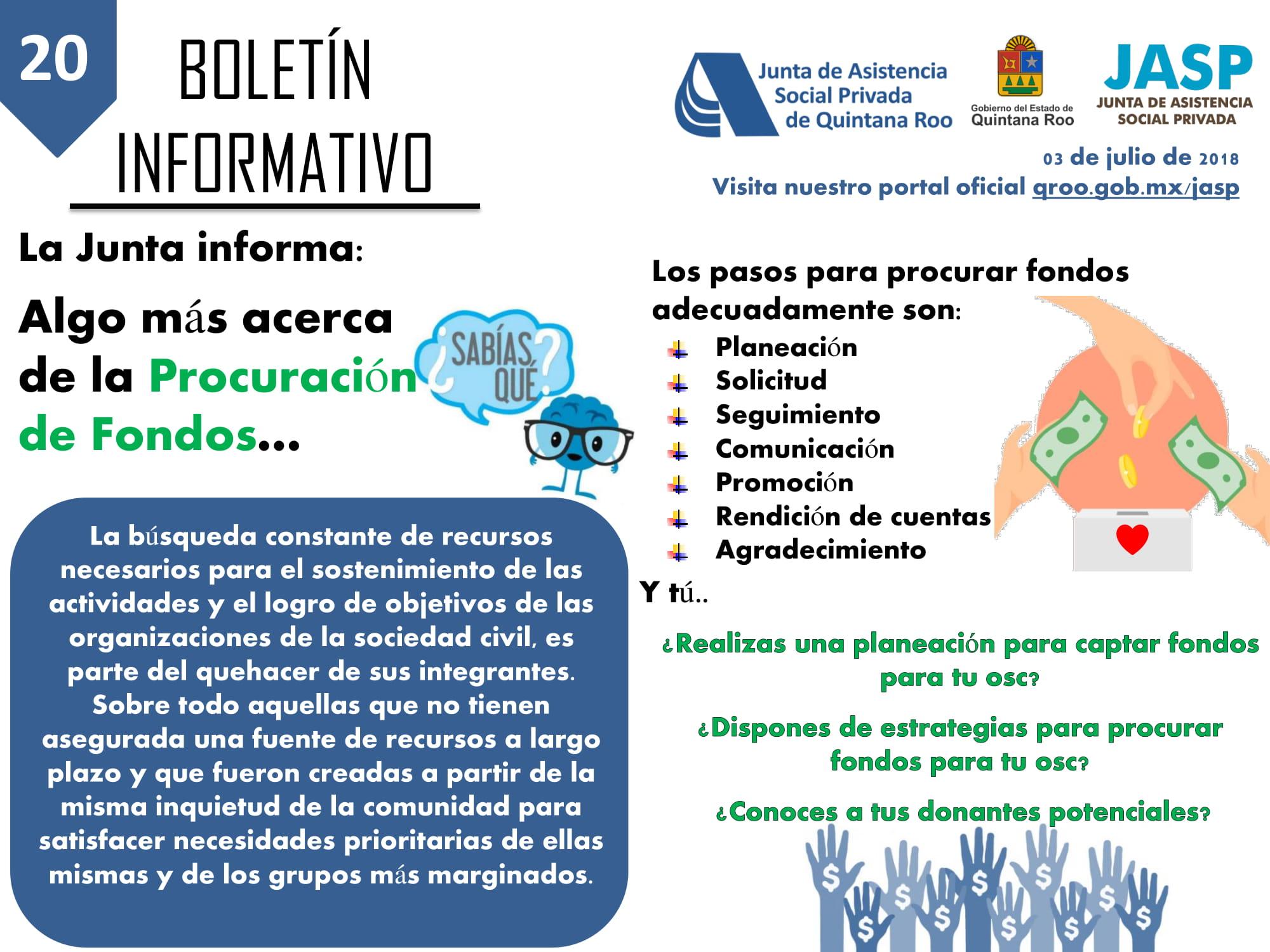 BOLETÍN INFORMATIVO 20