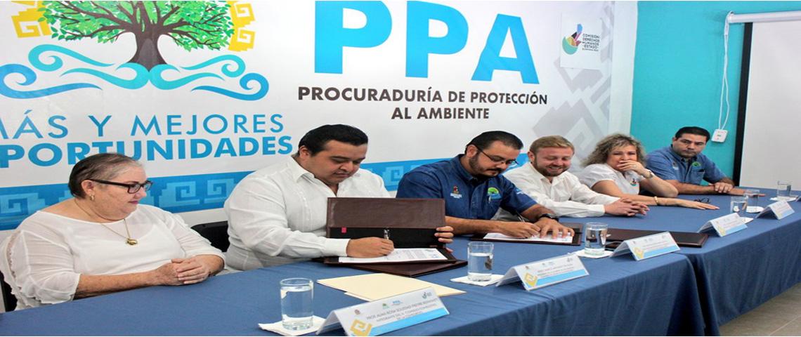 Firma de Convenio DHQROO y la PPA