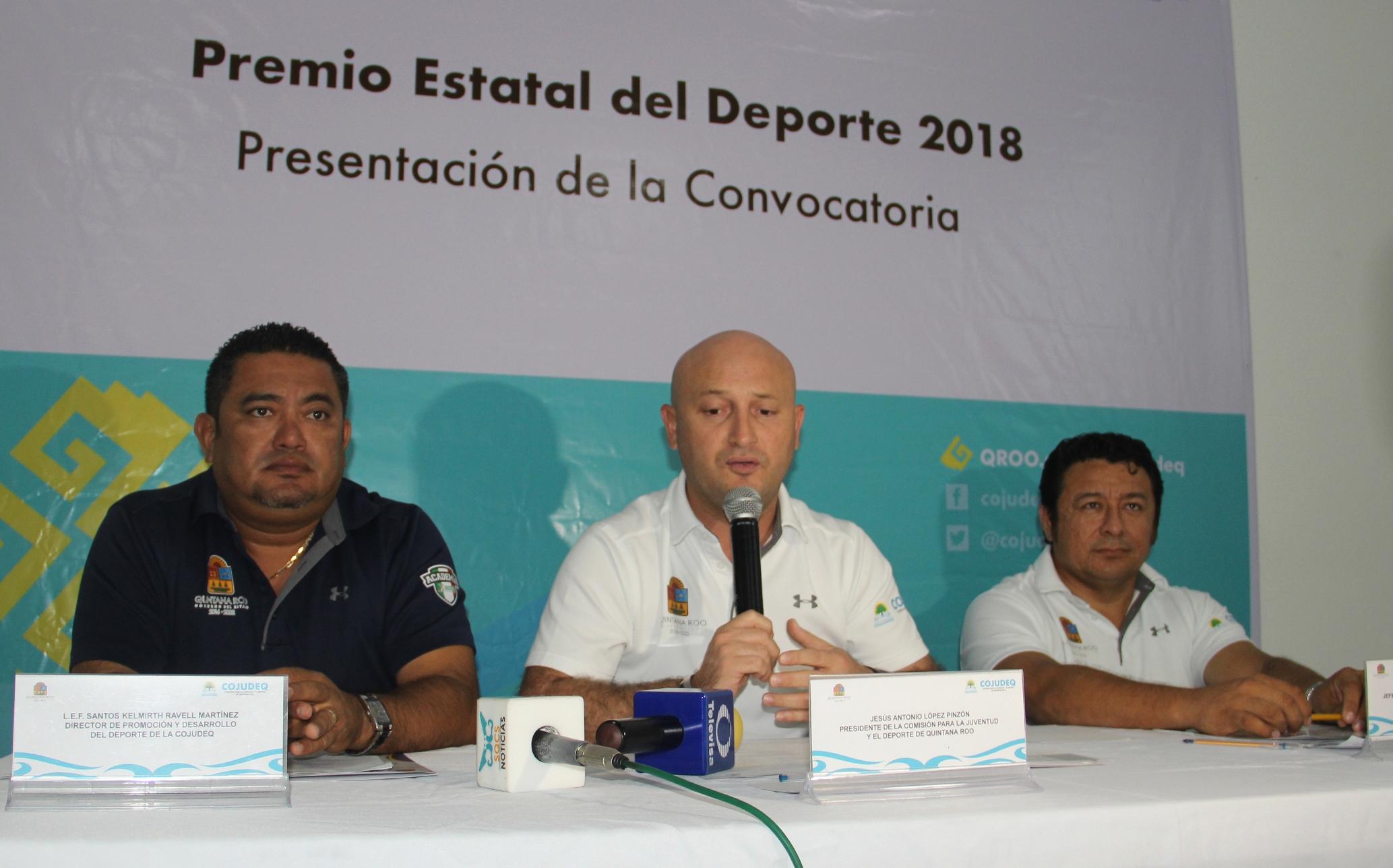 Abierta la convocatoria para el Premio Estatal del Deporte 2018