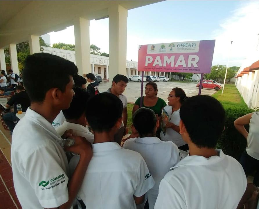 Participa DIF Quintana Roo en la Semana Nacional de Salud de la Adolescencia