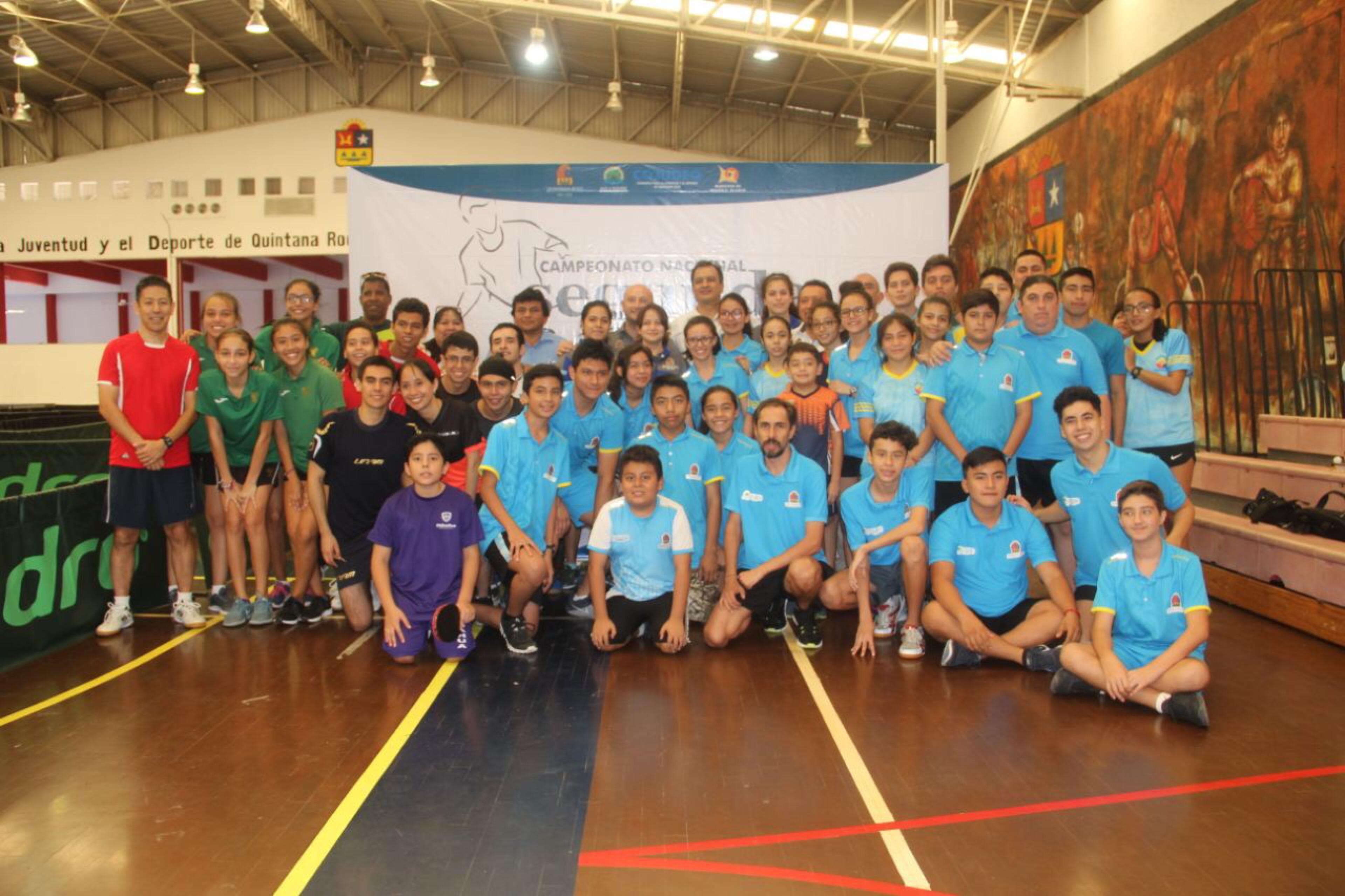 Chetumal sede del Campeonato Nacional de Segunda Fuerza de Tenis de Mesa