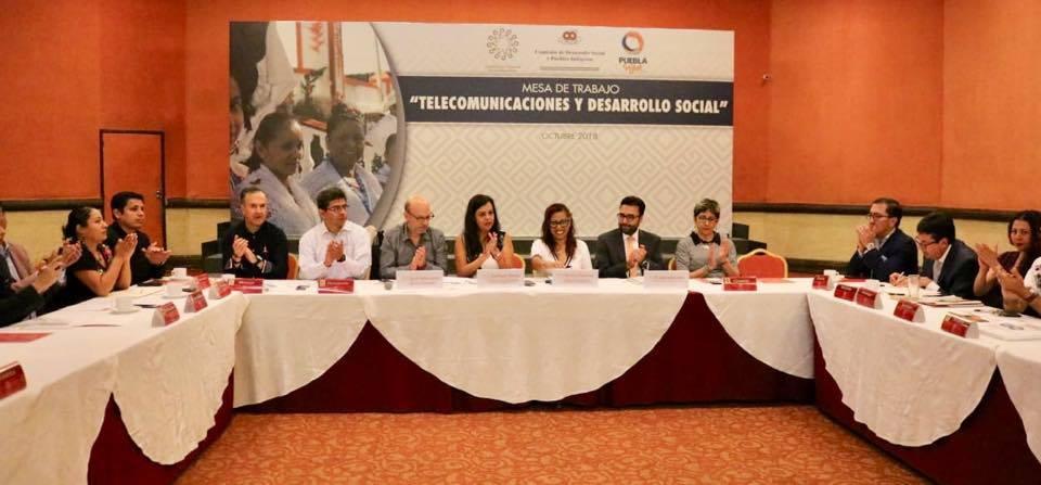 Quintana Roo participó en la Mesa de Trabajo “Telecomunicaciones y desarrollo social” que se celebró en Puebla