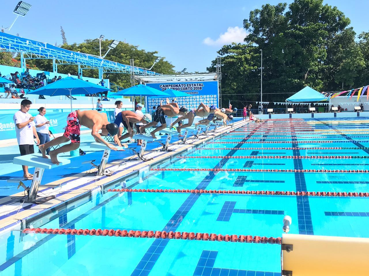 En marcha estatal de natación clasificatorio