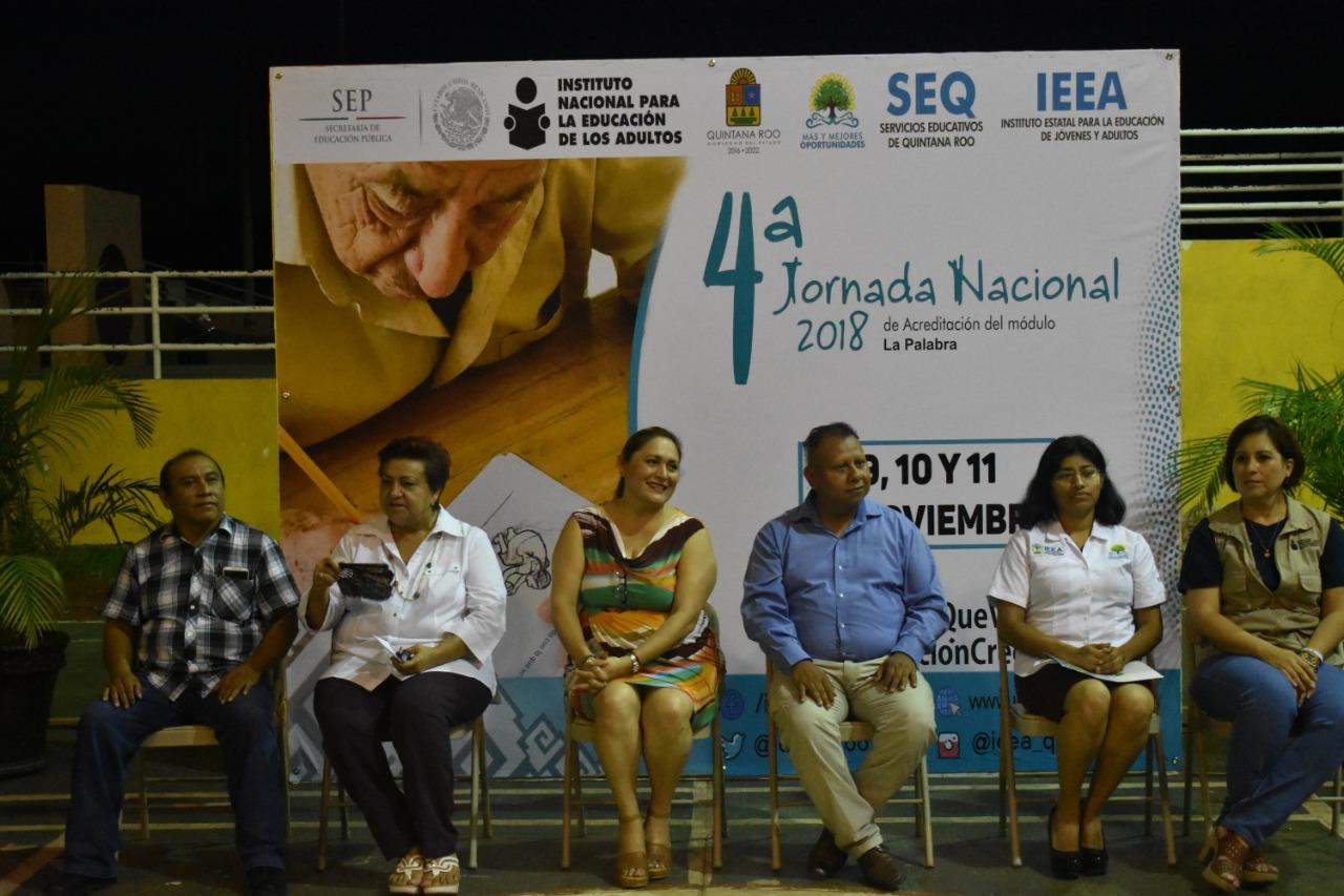 En 36 sedes el Instituto Estatal para la Educación de Jóvenes y Adultos Arrancó una Jornada de Alfabetización