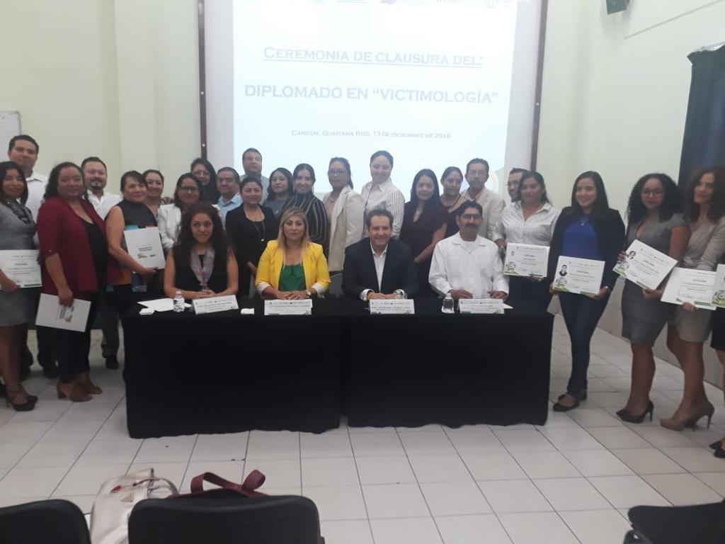 Clausura del Diplomado en Victimología 2018