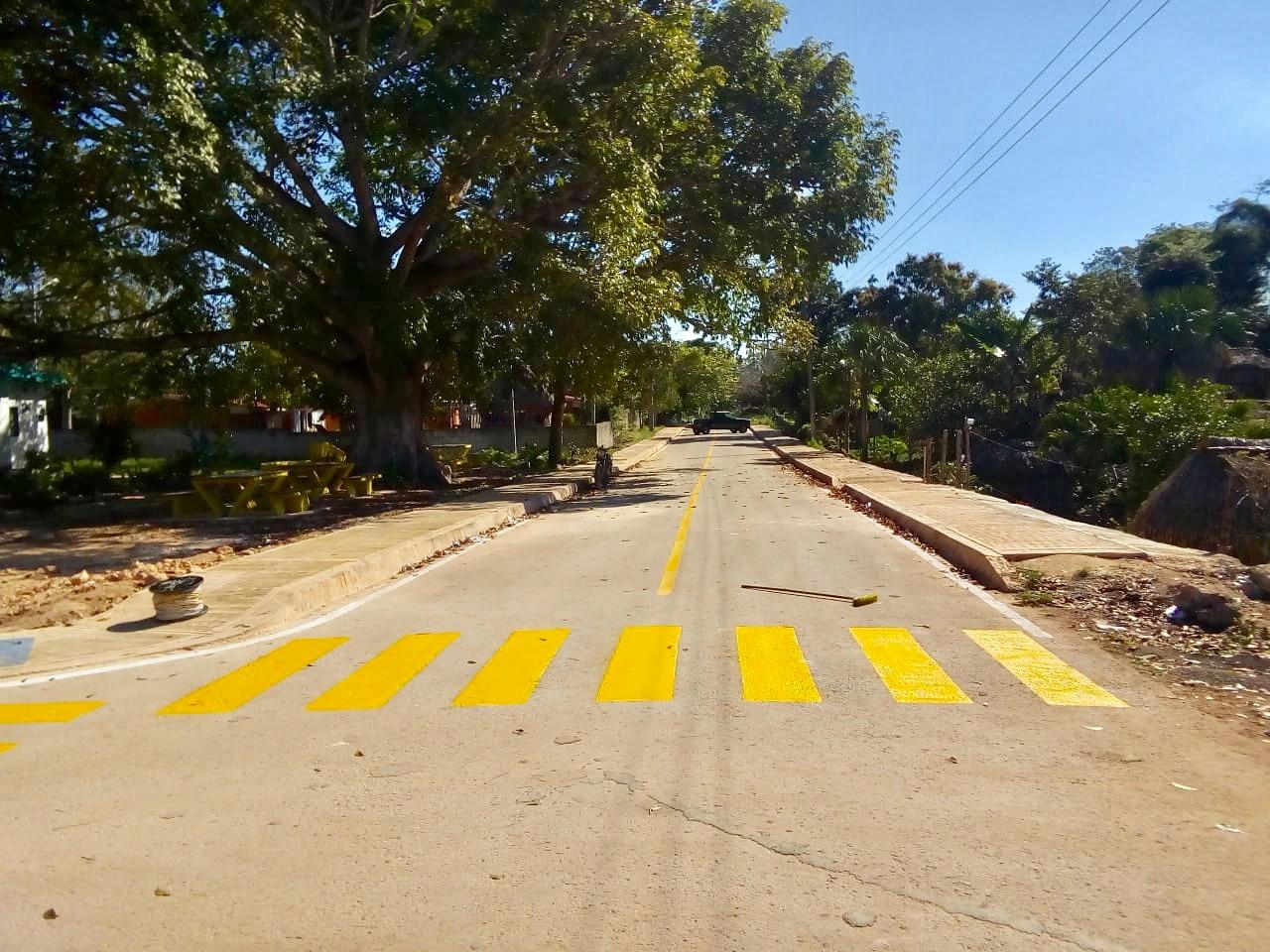 La localidad de “Tixcacal Guardia” en el municipio de Felipe Carrillo Puerto, ya cuenta con una mejor imagen urbana