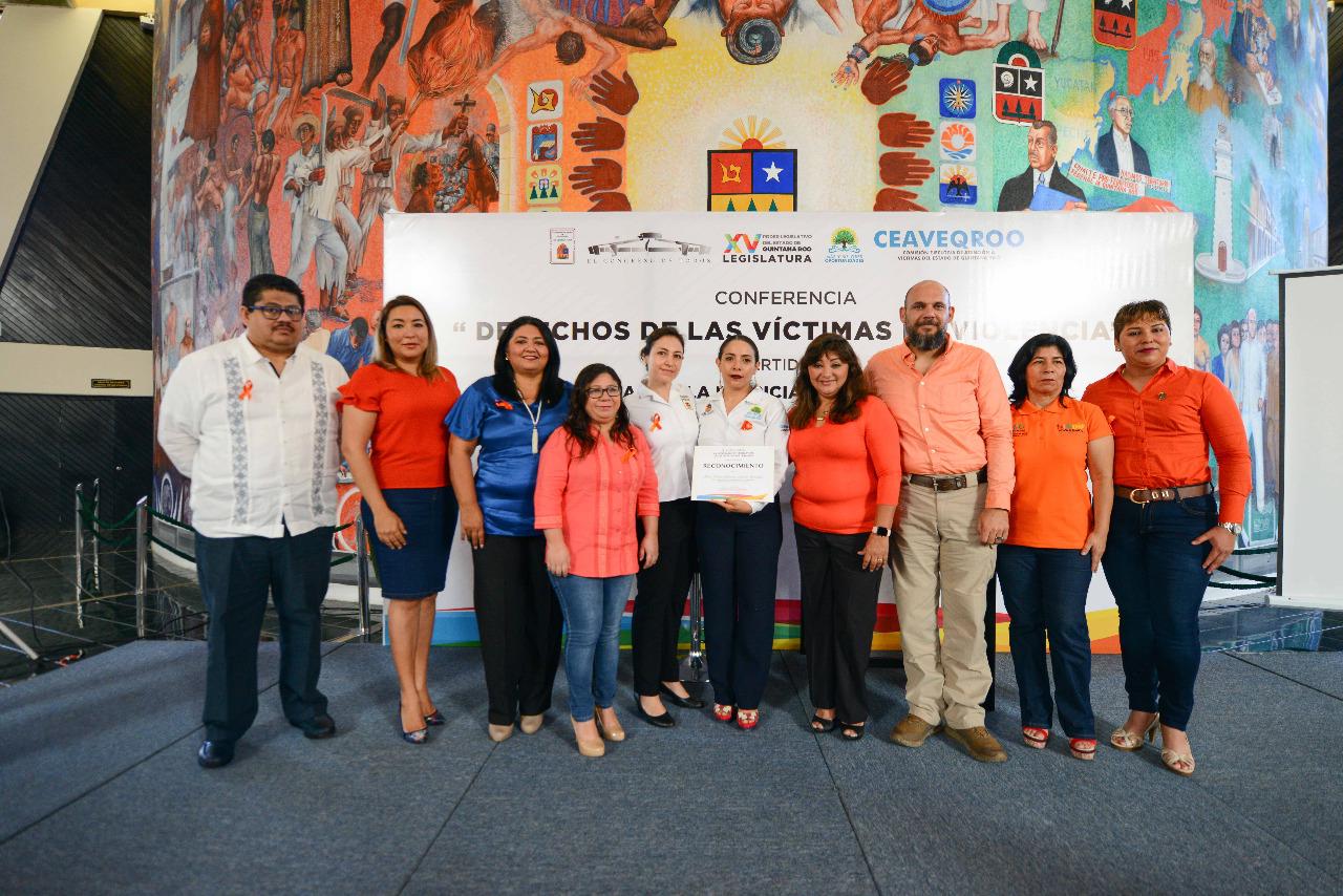 Conferencia  “Derechos de las víctimas de violencia”.