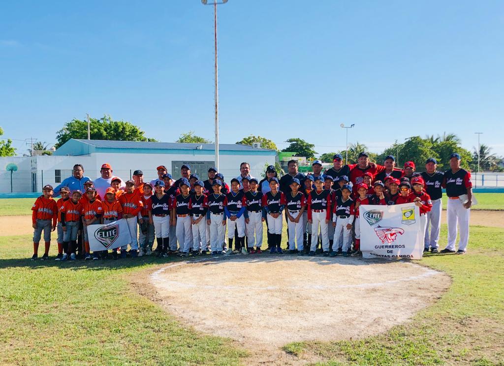 Béisbol infantil en Chetumal