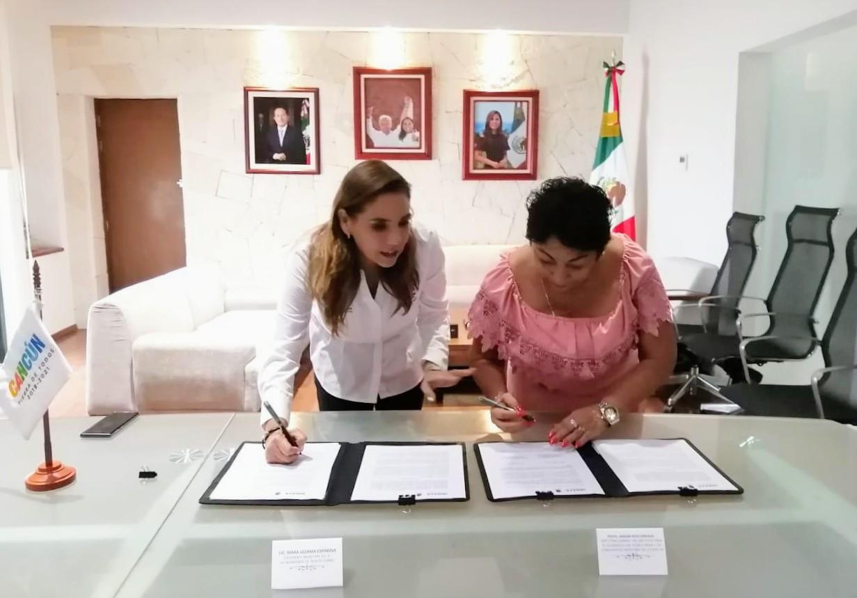 Firma de Convenio del INMAYA – H. Ayuntamiento de Benito Juárez