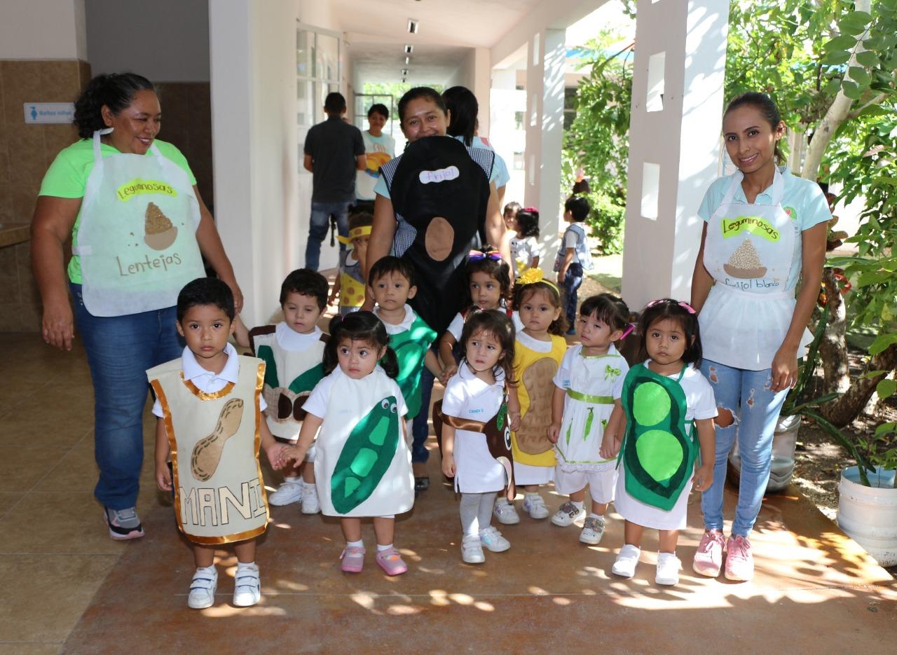 Con actividades lúdicas el CENDI 1 conmemora el Día Mundial de la Alimentación