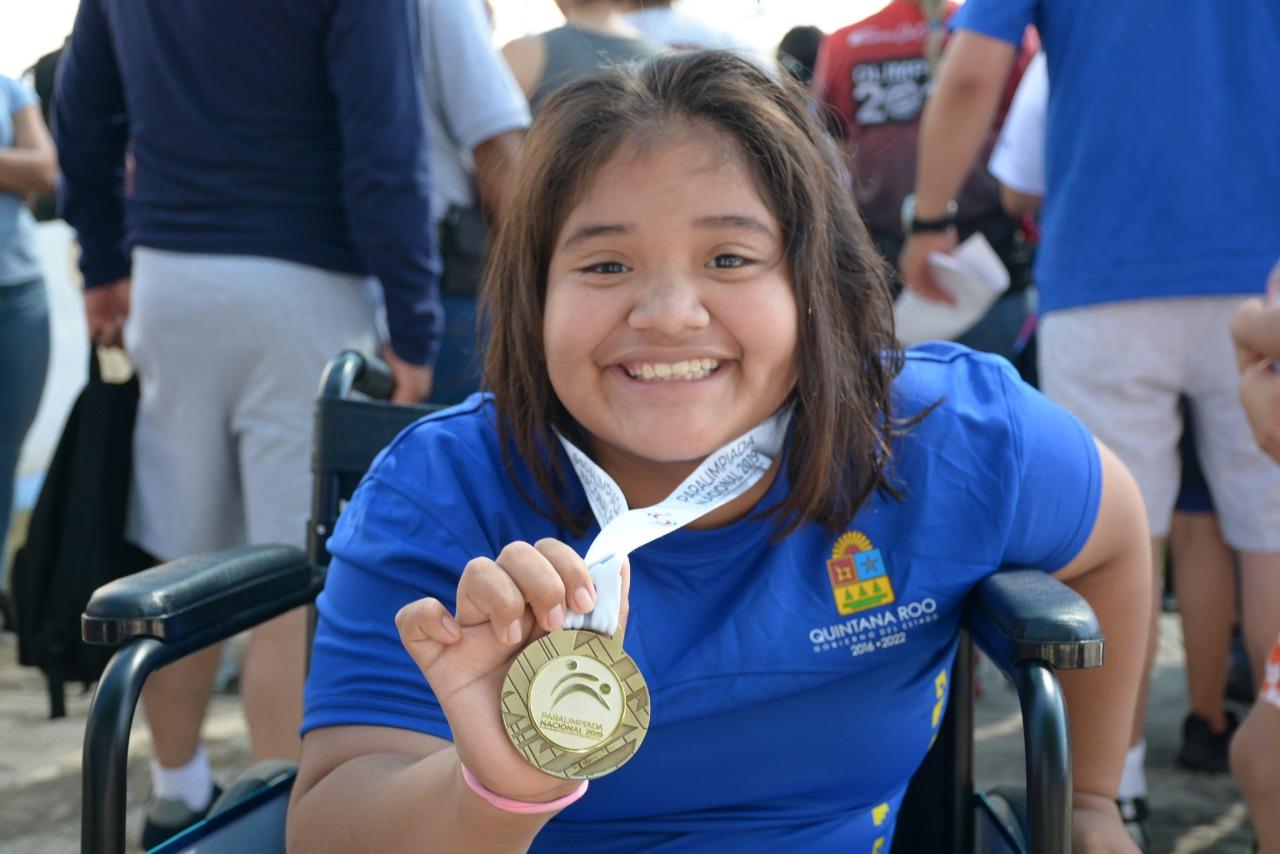 Suma medallas la Para Natación