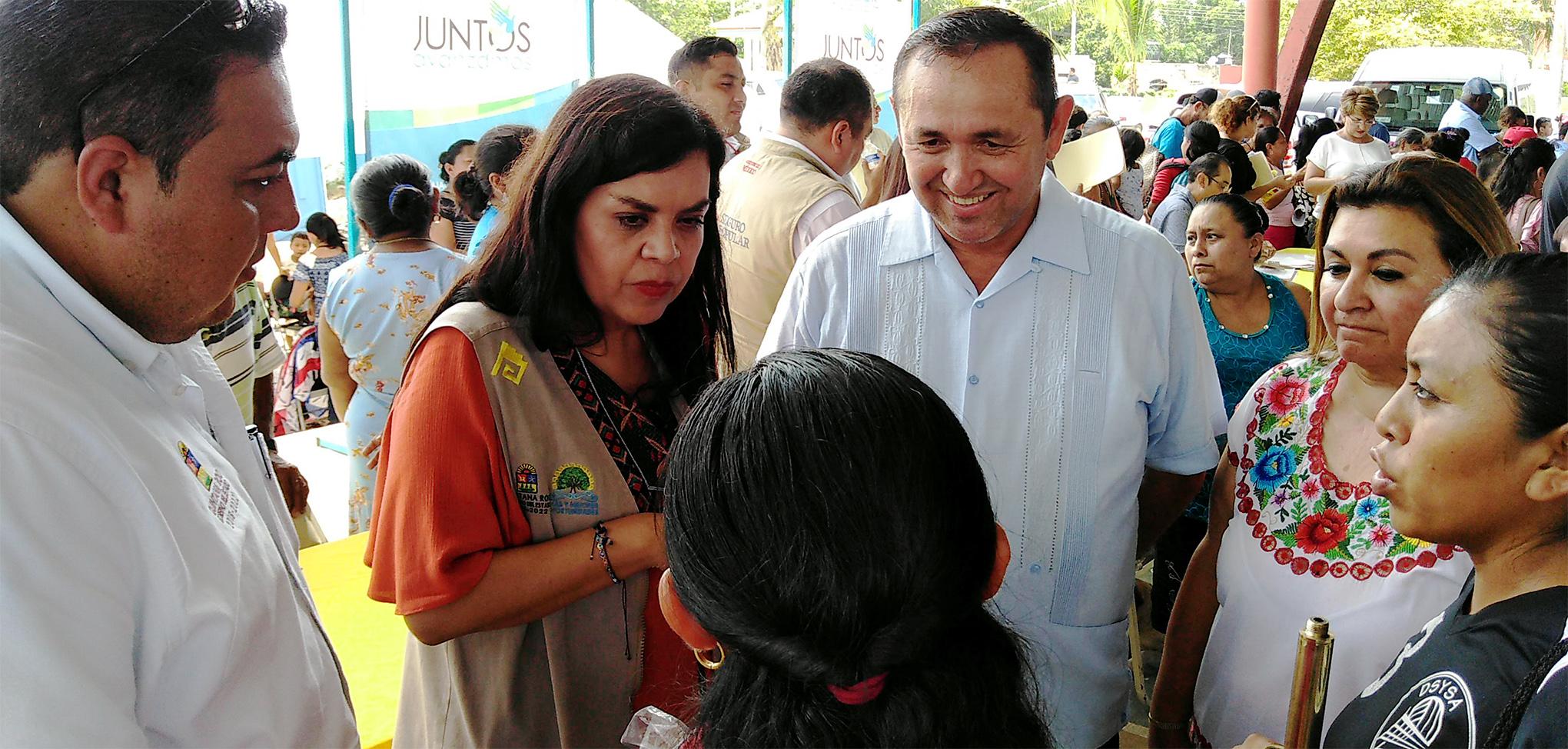 En El Ideal, la caravana “Juntos Avanzamos”