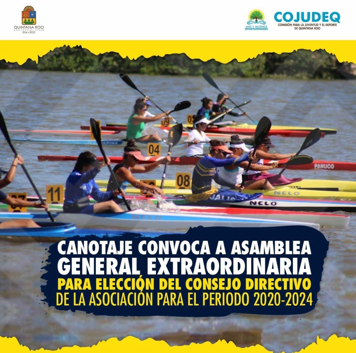 Canotaje convoca a Asamblea General extraordinaria