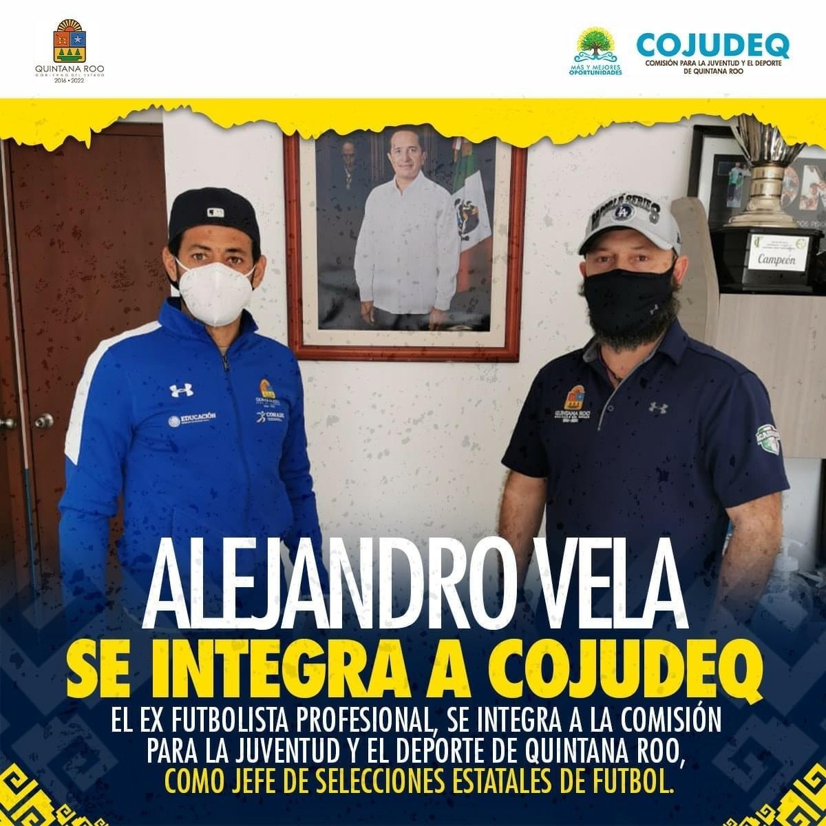 Alejandro Vela se integra a la COJUDEQ