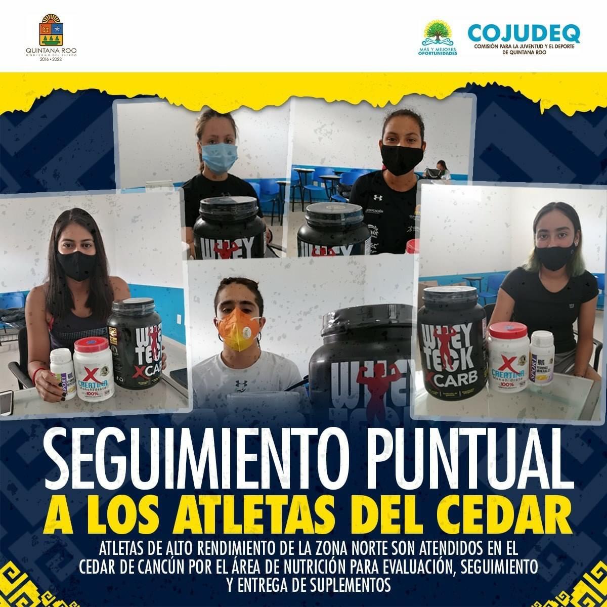 Seguimiento puntual a los atletas del CEDAR