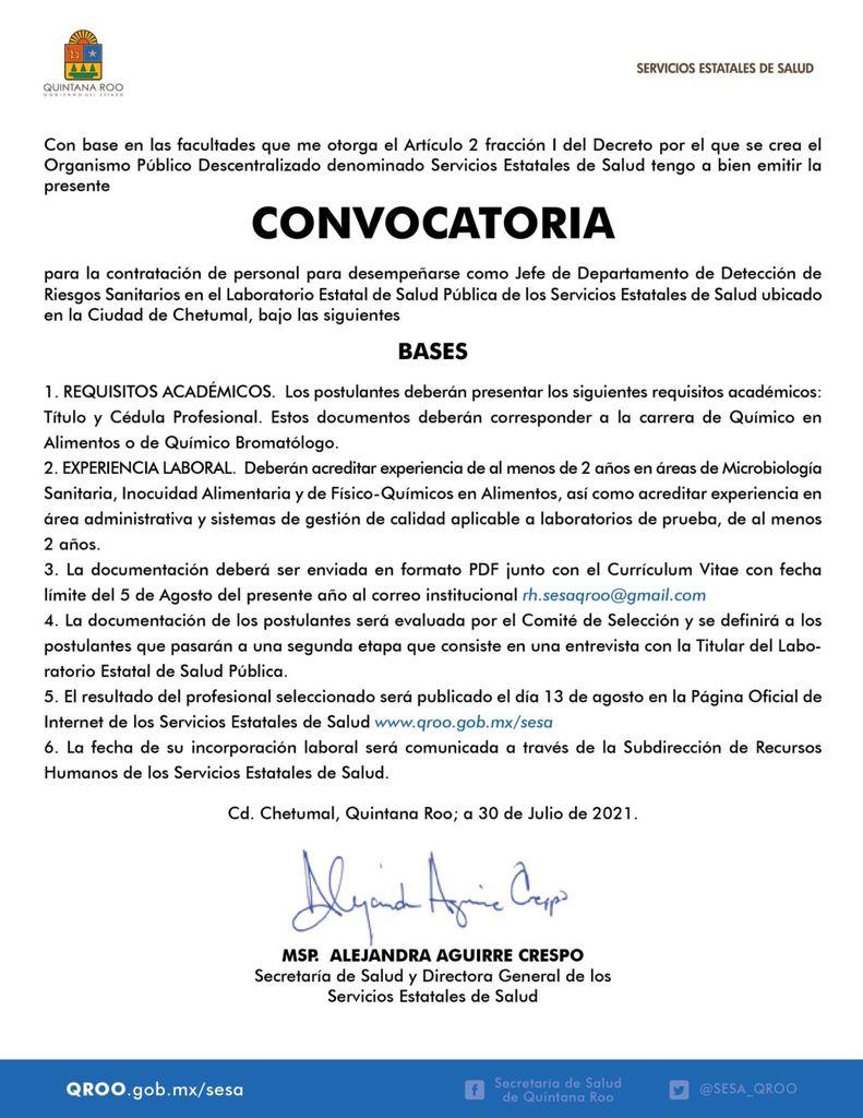 Convocatoria