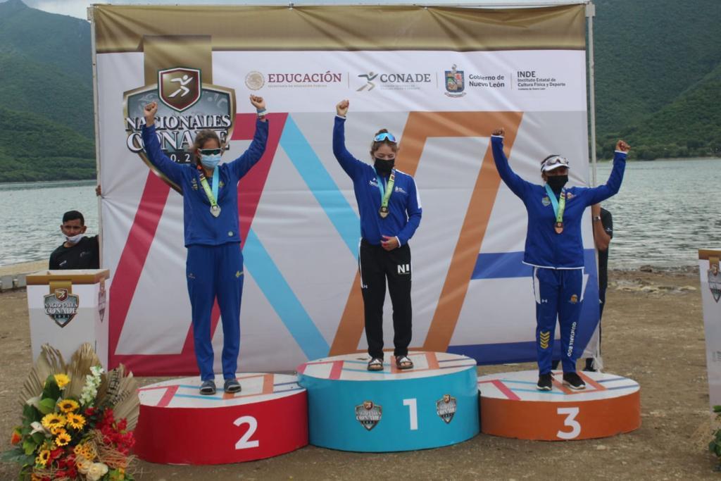 Con 7 medallas cierra la participación de canotaje en los Nacionales