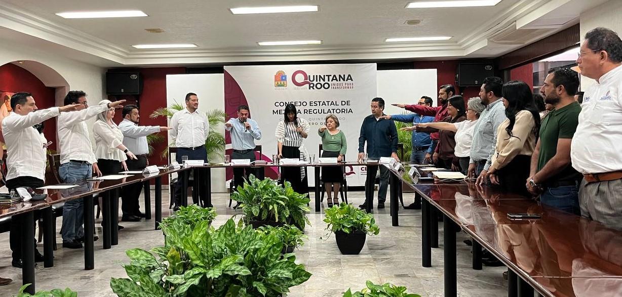 TOMA DE PROTESTA CONSEJO ESTATAL DE MEJORA REGULATORIA QUINTANA ROO